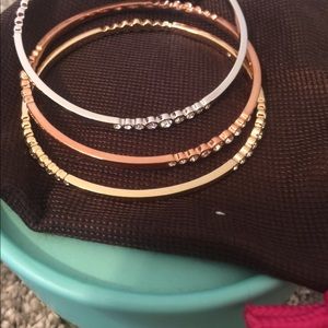 Kate Spade set of 3 bangles